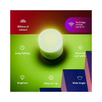 LIFX Colour 11.5W A60 E27 1200lm Smart Bulb
